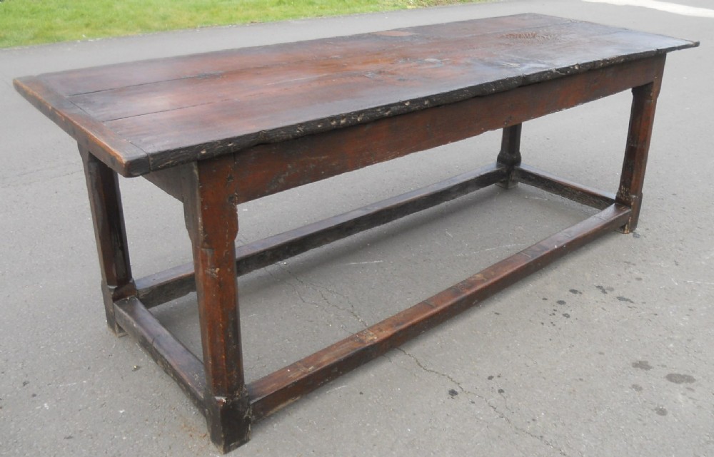 Antique Oak Refectory Dining Table (ex-Shakespeare Birthplace Trust)