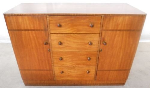 Art Deco Quality Walnut Sideboard