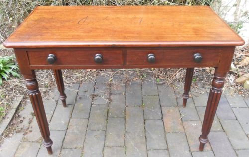 Victorian Mahogany Writing Table