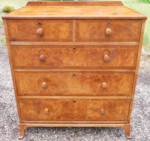 Quality Small Chest of Drawers by Maples & Co