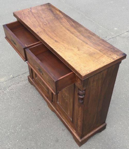 Victorian Walnut Chiffonier Base