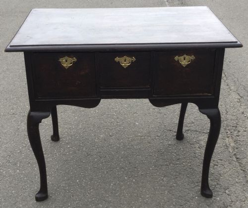 GEORGIAN OAK SIDE TABLE - ADDITIONAL PHOTO 3