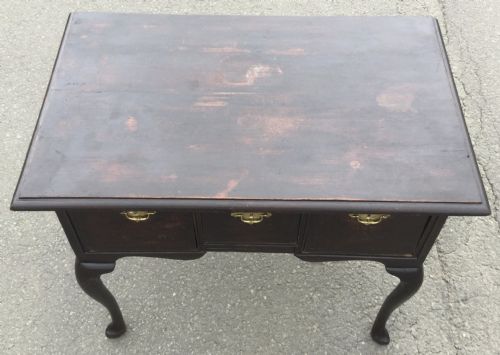 GEORGIAN OAK SIDE TABLE - ADDITIONAL PHOTO 5