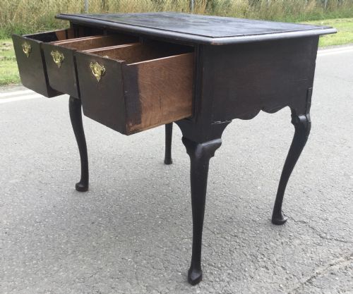 GEORGIAN OAK SIDE TABLE - ADDITIONAL PHOTO 8