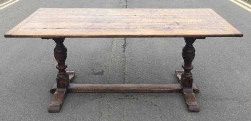 Antique Oak Refectory Dining Table