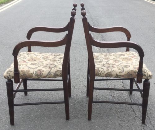 SET OF SIX EDWARDIAN MAHOGANY DINING CHAIRS - ADDITIONAL PHOTO 11
