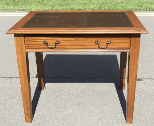 Edwardian Small Mahogany Writing Table