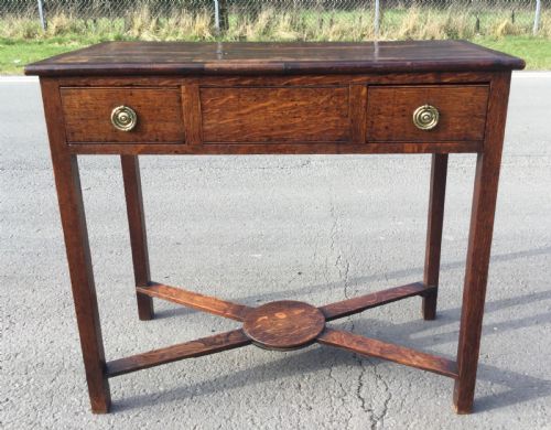 Georgian Oak Side Table