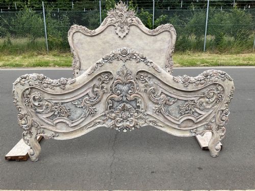 Six Foot Wide Painted Double Bed