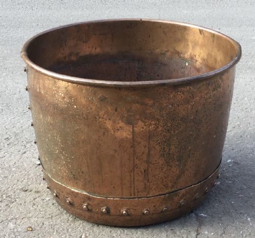 GEORGIAN COPPER LOG BIN - ADDITIONAL PHOTO 2