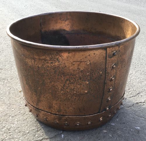 GEORGIAN COPPER LOG BIN - ADDITIONAL PHOTO 4