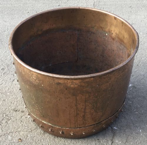 GEORGIAN COPPER LOG BIN - ADDITIONAL PHOTO 5