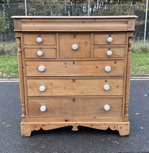 Large Pine Chest of Drawers