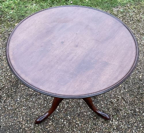 GEORGIAN MAHOGANY TRIPOD TABLE - ADDITIONAL PHOTO 5