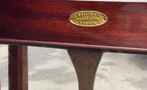 ART NOUVEAU MAHOGANY BOOKCASE - ADDITIONAL PHOTO 11