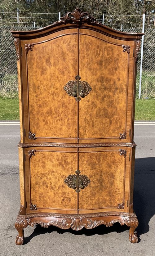 Walnut Cocktail Cabinet
