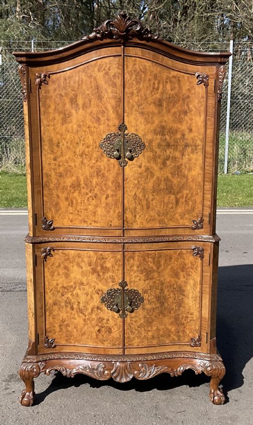 fig 1. Walnut Cocktail Cabinet 