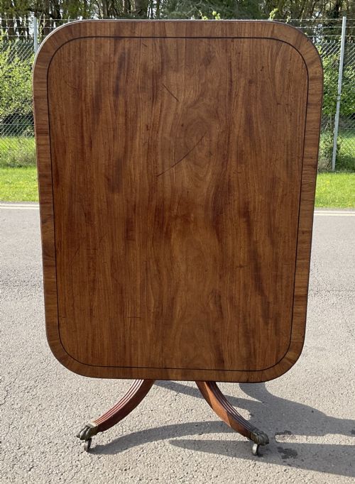 GEORGIAN MAHOGANY BREAKFAST TABLE - ADDITIONAL PHOTO 1
