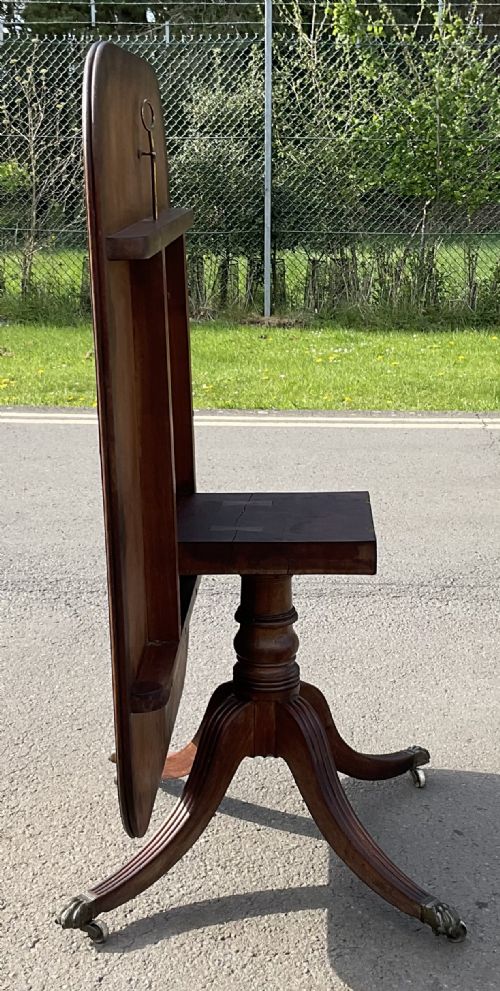 GEORGIAN MAHOGANY BREAKFAST TABLE - ADDITIONAL PHOTO 4