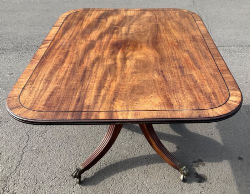 GEORGIAN MAHOGANY BREAKFAST TABLE - ADDITIONAL PHOTO 8