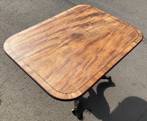 GEORGIAN MAHOGANY BREAKFAST TABLE - ADDITIONAL PHOTO 9