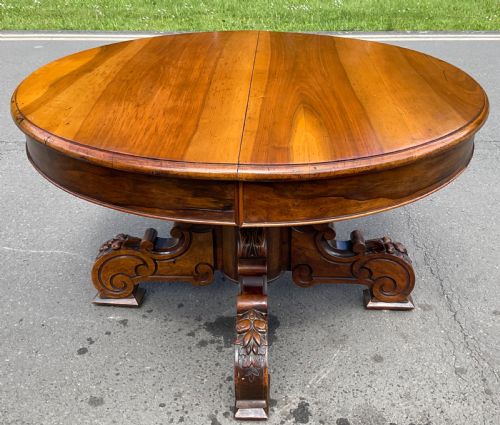 Victorian Mahogany Pedestal Centre Table