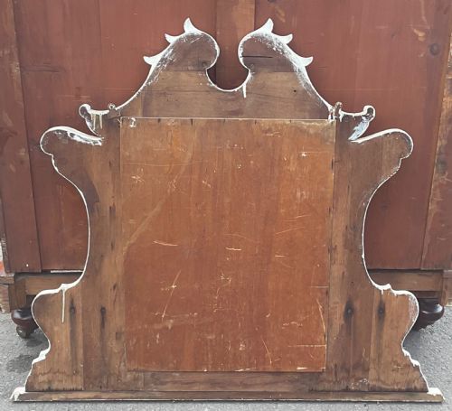 EDWARDIAN PAINTED OVERMANTEL MIRROR - ADDITIONAL PHOTO 5