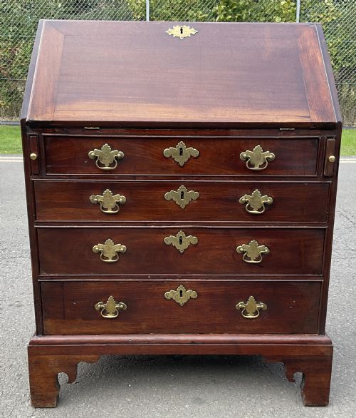 Georgian Small Mahogany Writing Bureau