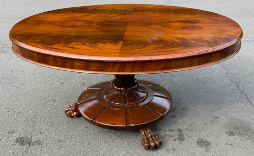 Victorian Oval Mahogany Centre Table