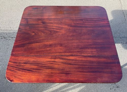 GEORGIAN MAHOGANY DROPLEAF PEMBROKE TABLE - ADDITIONAL PHOTO 9