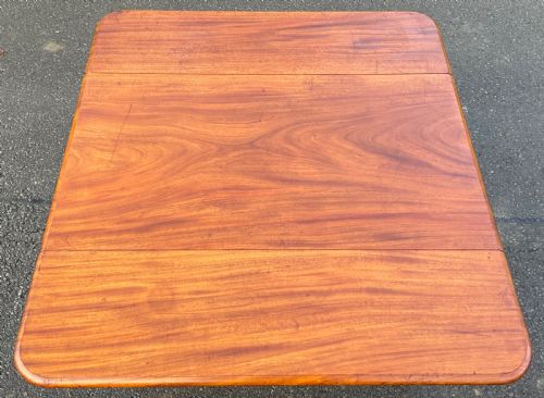 VICTORIAN MAHOGANY DROPLEAF PEMBROKE TABLE - ADDITIONAL PHOTO 8