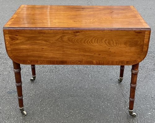 GEORGIAN MAHOGANY PEMBROKE TABLE - ADDITIONAL PHOTO 3