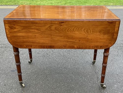 GEORGIAN MAHOGANY PEMBROKE TABLE - ADDITIONAL PHOTO 5