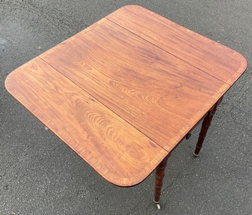 GEORGIAN MAHOGANY PEMBROKE TABLE - ADDITIONAL PHOTO 6
