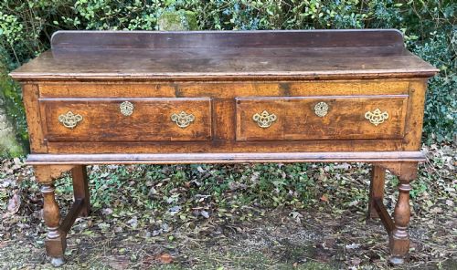 Georgian Oak Dresser Base