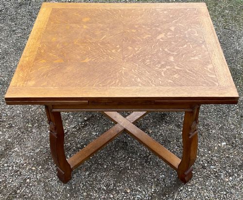 Golden Oak Extending Dining Table
