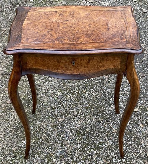 LADIES WALNUT WORK TABLE