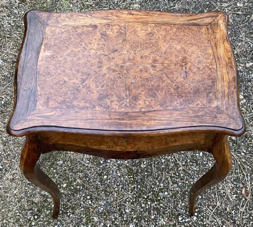 LADIES WALNUT WORK TABLE - ADDITIONAL PHOTO 5