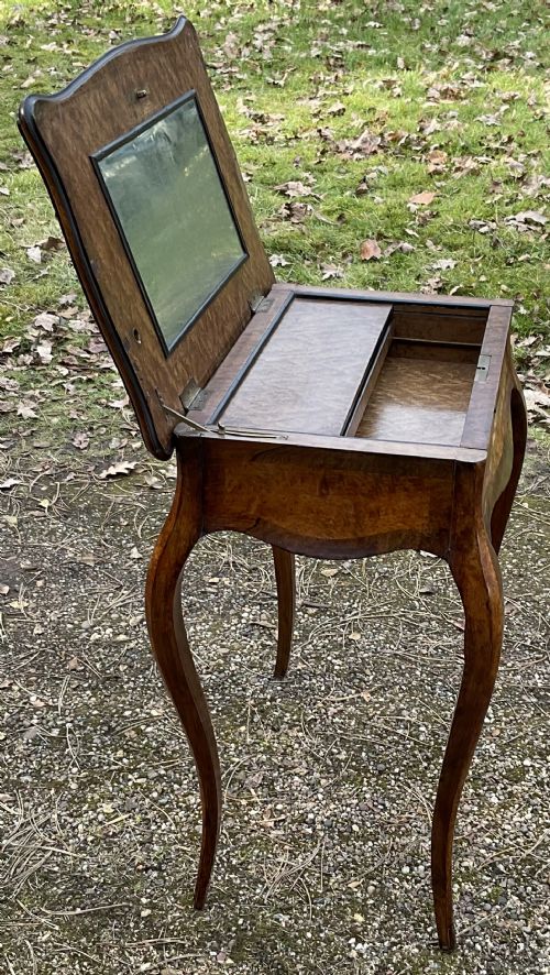 LADIES WALNUT WORK TABLE - ADDITIONAL PHOTO 12
