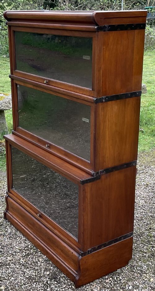 Globe Wernicke Mahogany Stacking Bookcase