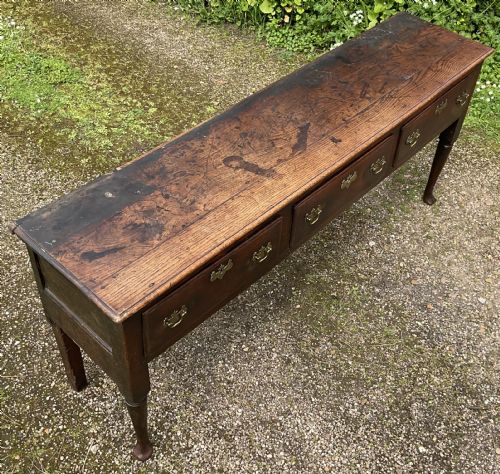 GEORGIAN OAK DRESSER - ADDITIONAL PHOTO 6