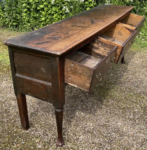 GEORGIAN OAK DRESSER - ADDITIONAL PHOTO 8