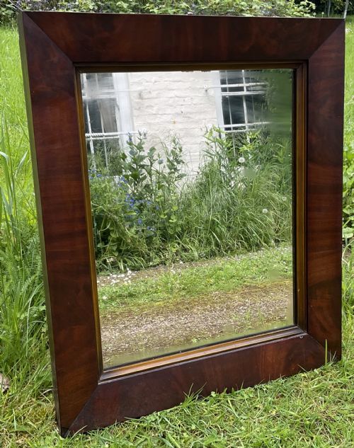 REGENCY ROSEWOOD HANGING WALL MIRROR - ADDITIONAL PHOTO 4