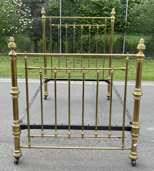 Victorian Single Brass Bed