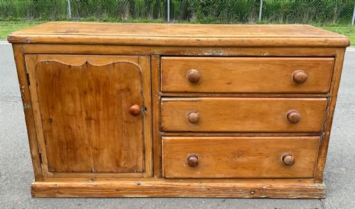 VICTORIAN PINE DRESSER - ADDITIONAL PHOTO 4