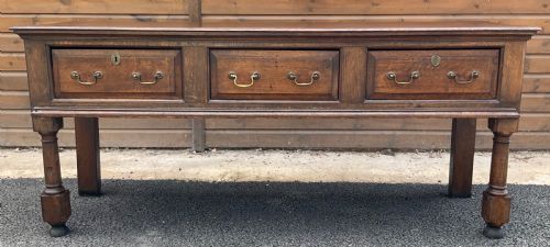 ANTIQUE OAK DRESSER - ADDITIONAL PHOTO 1