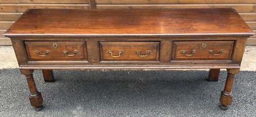 ANTIQUE OAK DRESSER - ADDITIONAL PHOTO 4