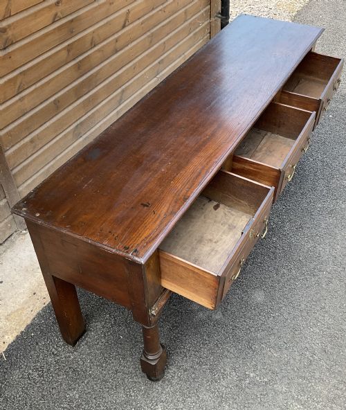 ANTIQUE OAK DRESSER - ADDITIONAL PHOTO 5
