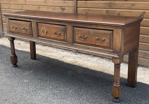 ANTIQUE OAK DRESSER - ADDITIONAL PHOTO 6