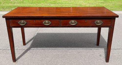 GEORGIAN MAHOGANY SERVING TABLE - ADDITIONAL PHOTO 1